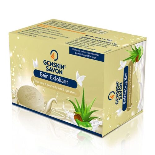 genskin-savon-bain-exfoliant.jpeg GENSKIN SAVON EXFOL ALOE KARITE /150G